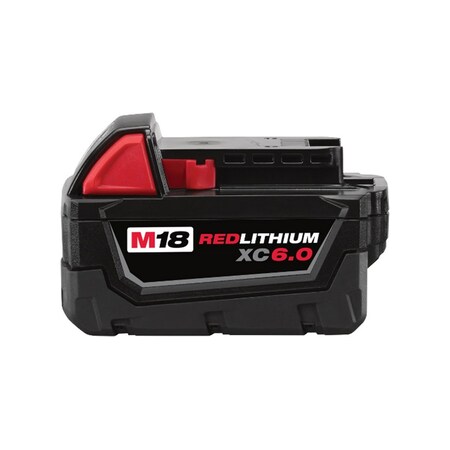 Milwaukee Tool M18 REDLITHIUM XC6.0 EXTENDED, CAPACITY BATTERY PACK,  48-11-1860